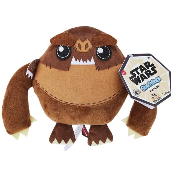 5 for $25| Disney Star Wars Stitchlings Rancor 7" Plush Galaxy of Creatures NWT - Picture 1 of 4